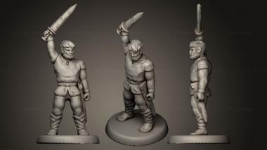 Figurines of people Midgardian Bondi 3d model